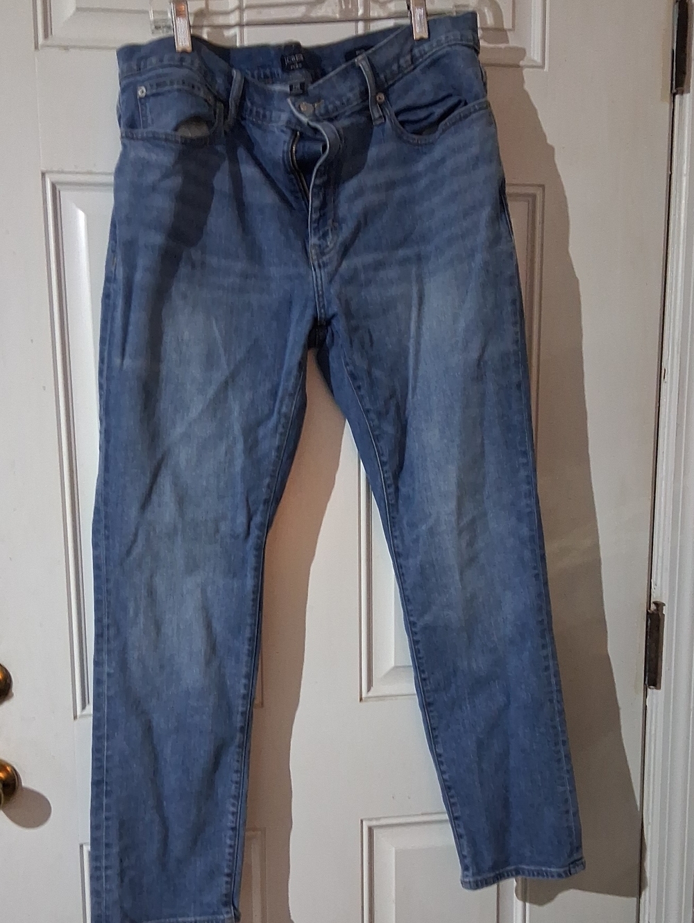 J. Crew Slim Straight Faded Blue Men's Jeans